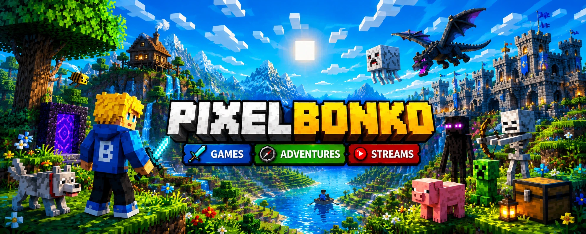 PixelBonko gaming world